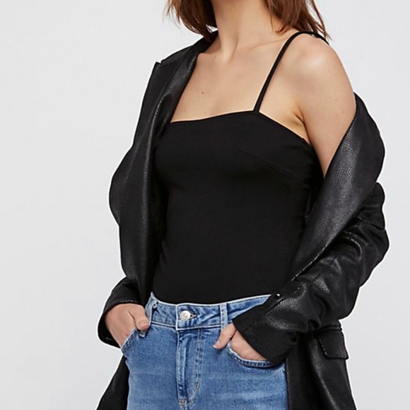 free people square neck bodysuit